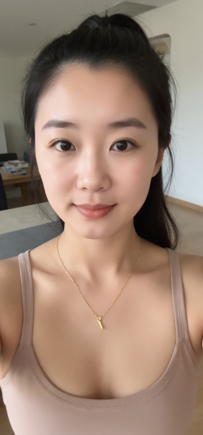Clean Girl AI generated photo