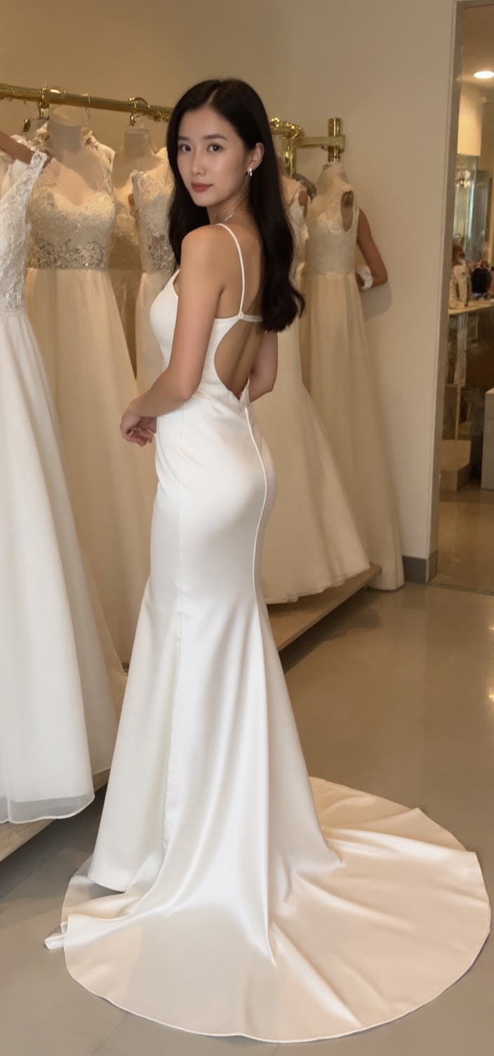 Clothing try-on AI generated photo